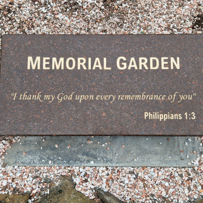 Memorial garden