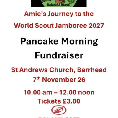 Scout Pancake Morning Fundraiser